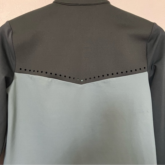 2/$30 FABLETICS Cleo Evergreen Jacket Performance Full Zip Grey & Green Size XS - Picture 8 of 15